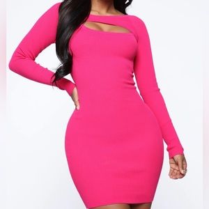 Long Sleeve Light Sweater Dress
